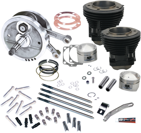 96\" Sidewinder® Big Bore Stroker Engine Performance Kit 1970 - 1984