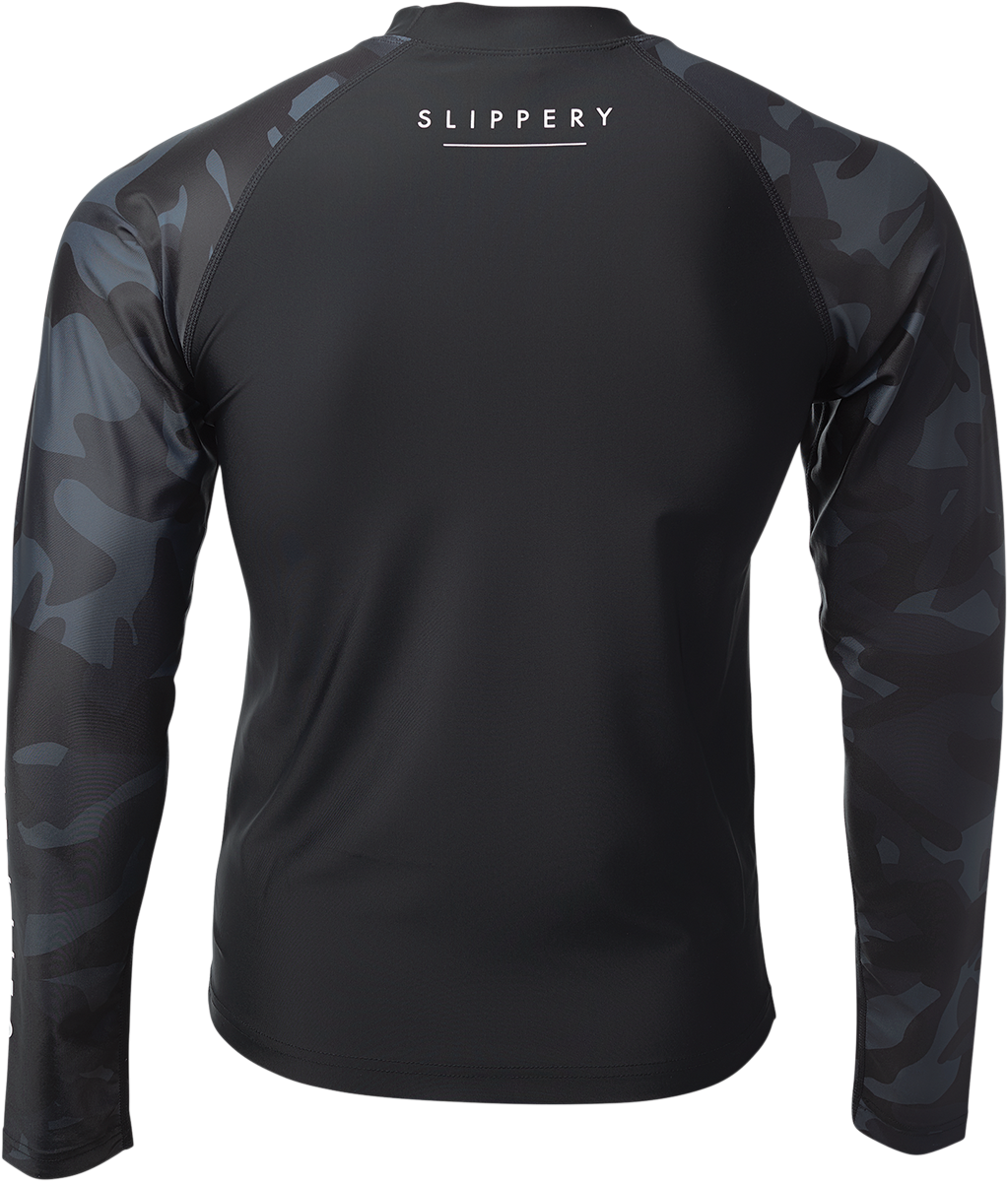 Rashguard Long-Sleeve Underwear - Black/Camo - Medium