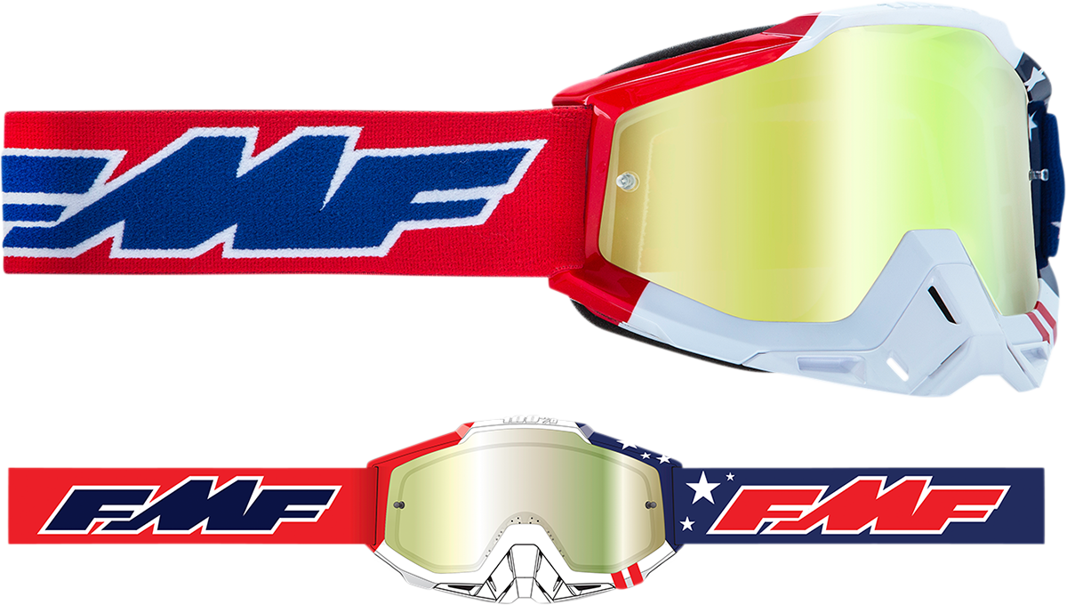 PowerBomb Goggles - US of A - Gold