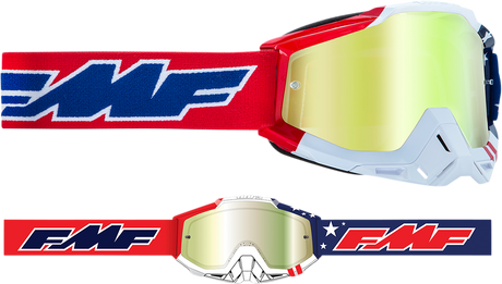 PowerBomb Goggles - US of A - Gold