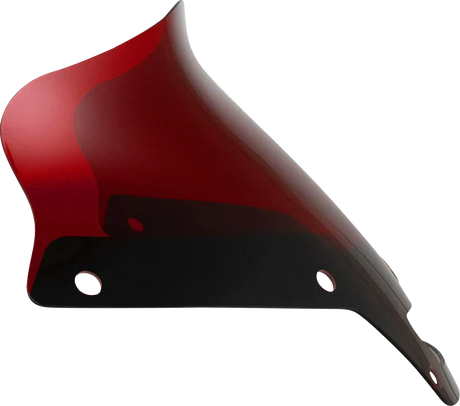 Kolor Flare™ Sport Windshield - 6\" - Red - FXLRST 2022 - 2023