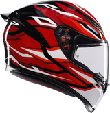 K1 S Helmet - Lion - Black/Red/White - Large