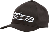 Blaze Flexfit® Hat - Black/White - Small/Medium