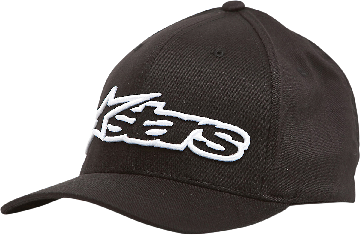 Blaze Flexfit® Hat - Black/White - Large/XL