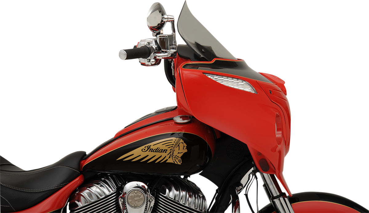 Flare™ Windshield - 14\" - Tall - Tinted - Indian 2014 - 2023