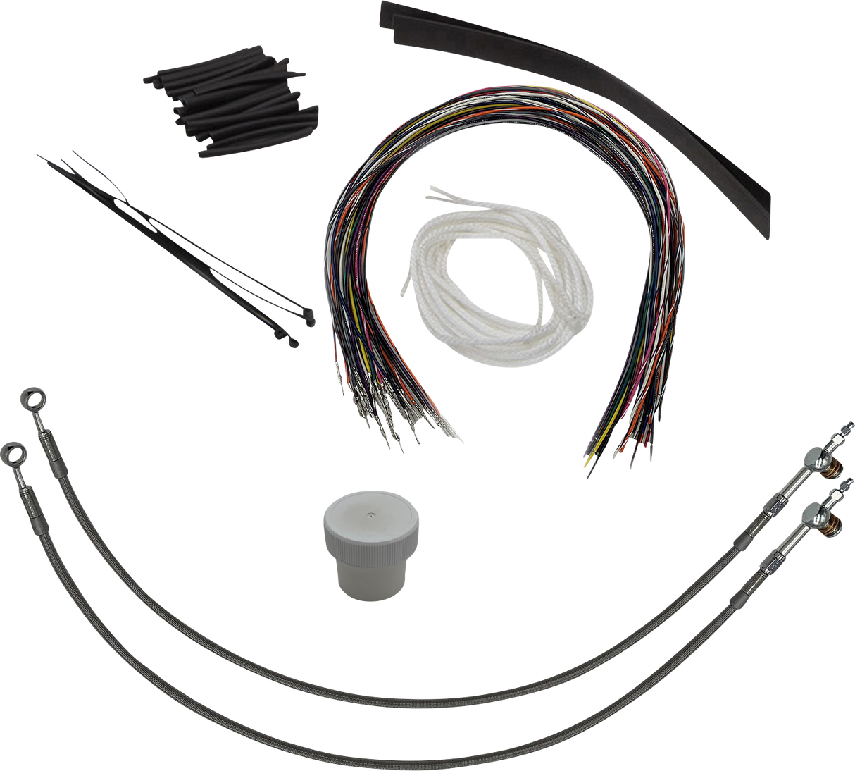 Installation Kit - Hydraulic Clutch - 16\" - Braided 2008 - 2013