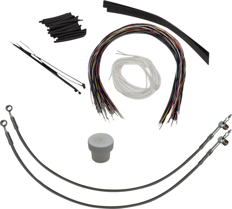 Installation Kit - Hydraulic Clutch - 16\" - Braided 2008 - 2013