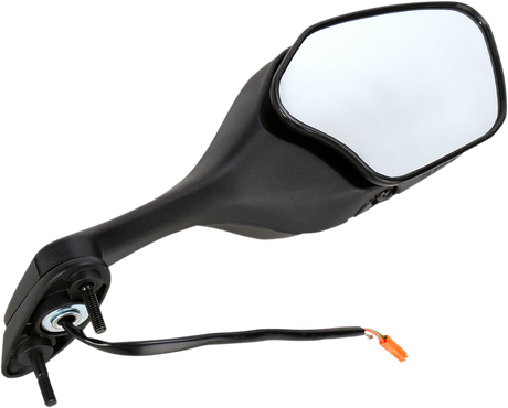 Mirror - Side View w/Integrated Lighting - Polygon - Black - Right 2008 - 2010