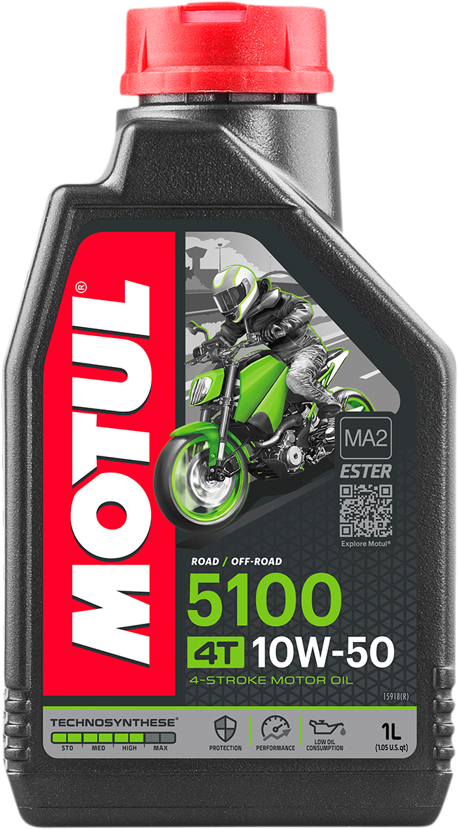 5100 4T Synthetic Blend Oil - 10W-50 - 1L