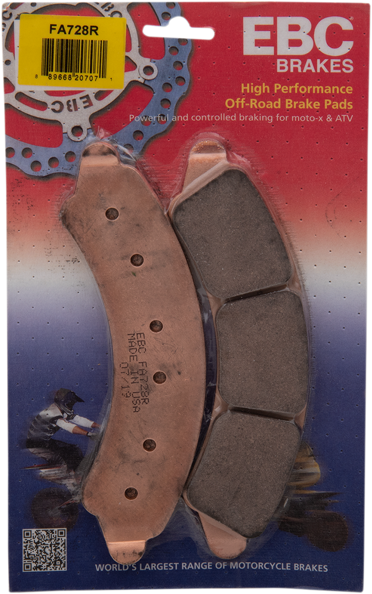 Sintered \"R\" Brake Pads 2019 - 2020