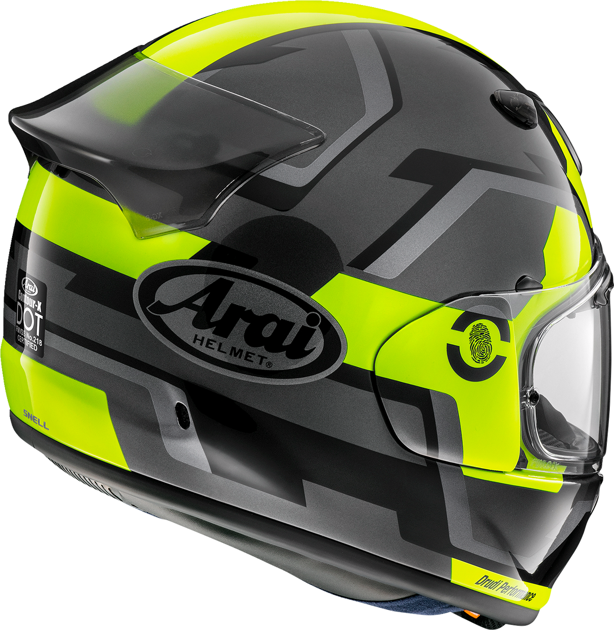 Contour-X Helmet - Face - Fluorescent Yellow - XS