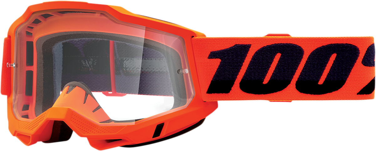 Accuri 2 Goggles - Neon Orange - Clear