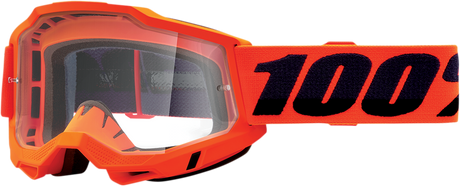 Accuri 2 Goggles - Neon Orange - Clear