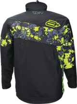 Pivot 7 Jacket - Camo Black/Hi-Vis - Small