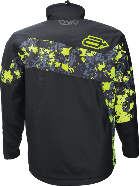 Pivot 7 Jacket - Camo Black/Hi-Vis - Small