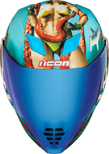 Airflite™ Helmet - Pleasuredome4 - Blue - 2XL