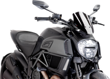 New Generation Windscreen - 11-1/2\" - Black - Diavel 2014 - 2018