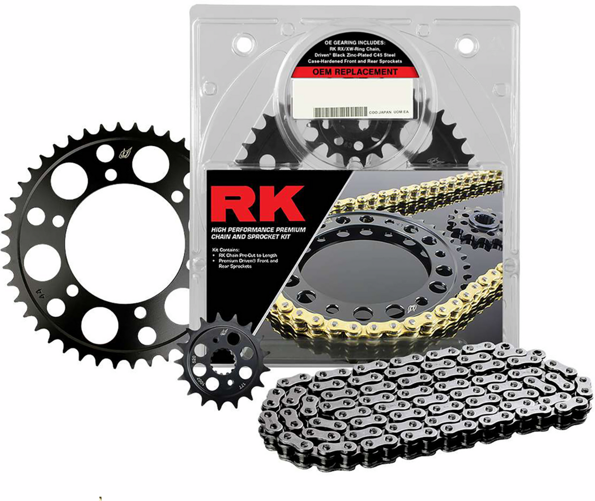 Chain and Sprocket Kit - Africa Twin - Natural 2016 - 2022