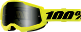 Strata 2 Sand Goggle - Neon Yellow - Smoke