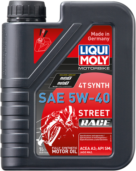 Street Race Synthetic 4T Oil - 5W-40 - 1L