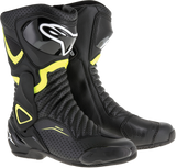 SMX-6 v2 Vented Boots - Black/Yellow - US 3.5 / EU 36