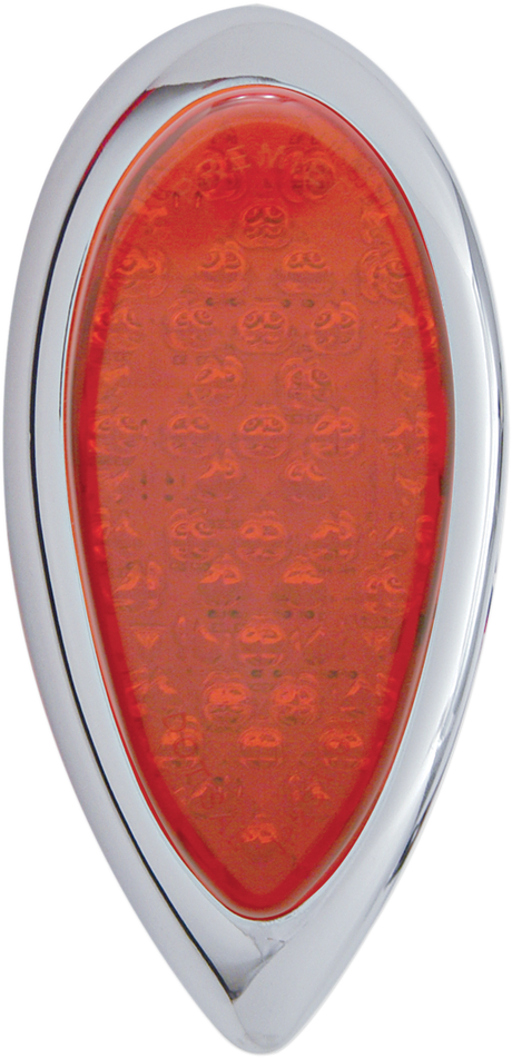 Taillight - Tear Drop - Red Lens