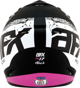 FX-17Y Helmet - Attack - Matte Black/Fuchsia - Large