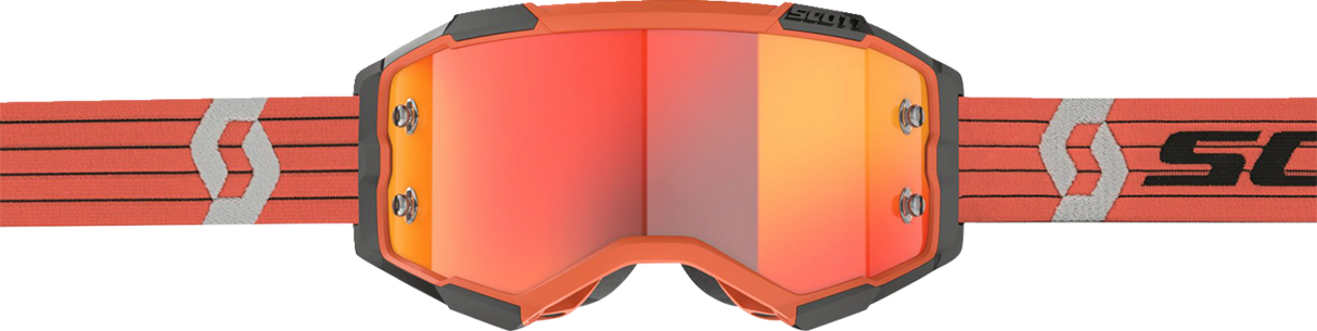 Fury Goggle - Orange/Gray - Orange Works