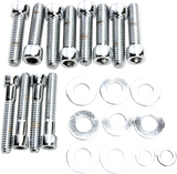 Bolt Kit - Transmission Side Cover - Socket-Head - Chrome 2017 - 2019