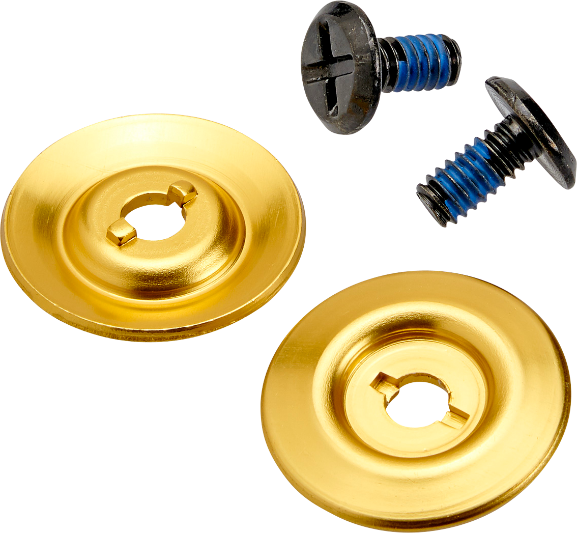 Gen 2 Hardware Kit - Black Screw - Gold Baseplate