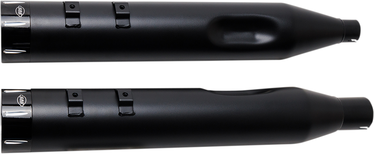 4-1/2\" MK45 Performance Mufflers - Black Tracer 2017 - 2022