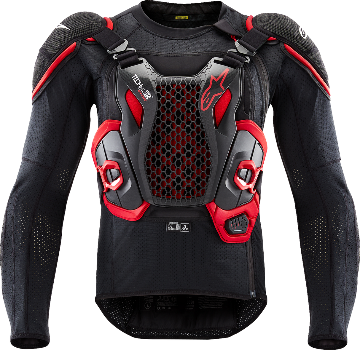 Tech-Air® Off-Road System - Black/Red - Small