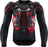 Tech-Air® Off-Road System - Black/Red - Small