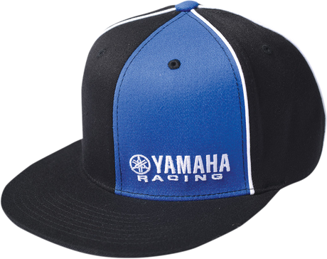 Yamaha Racing Flexfit® Hat - Black/Royal Blue - Large/XL