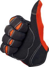 Moto Gloves - Orange/Black - XS