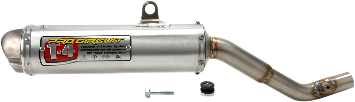 T-4 Silencer - XR400R \'96-\'04 1996 - 2004