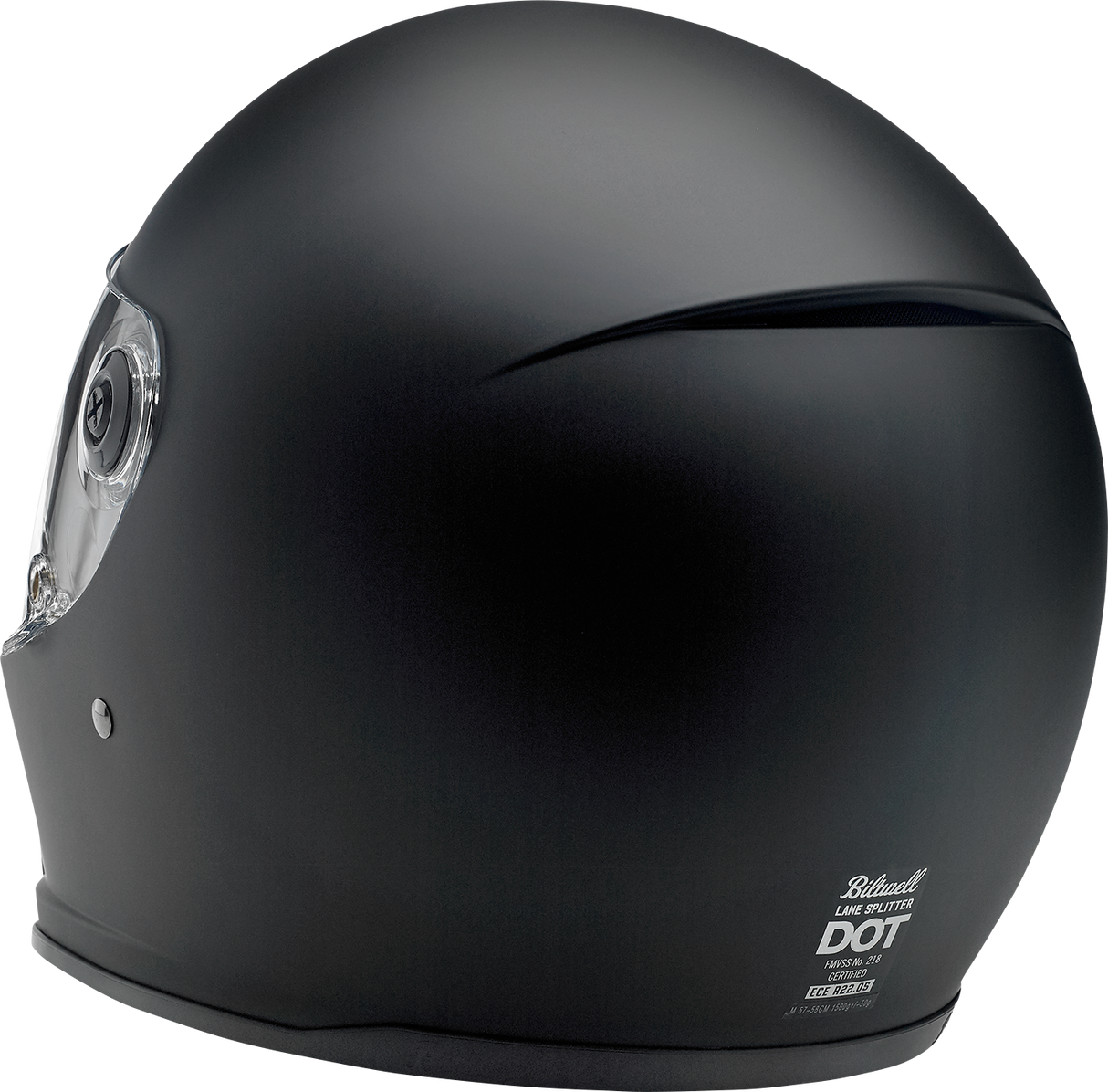 Lane Splitter Helmet - Flat Black - XS