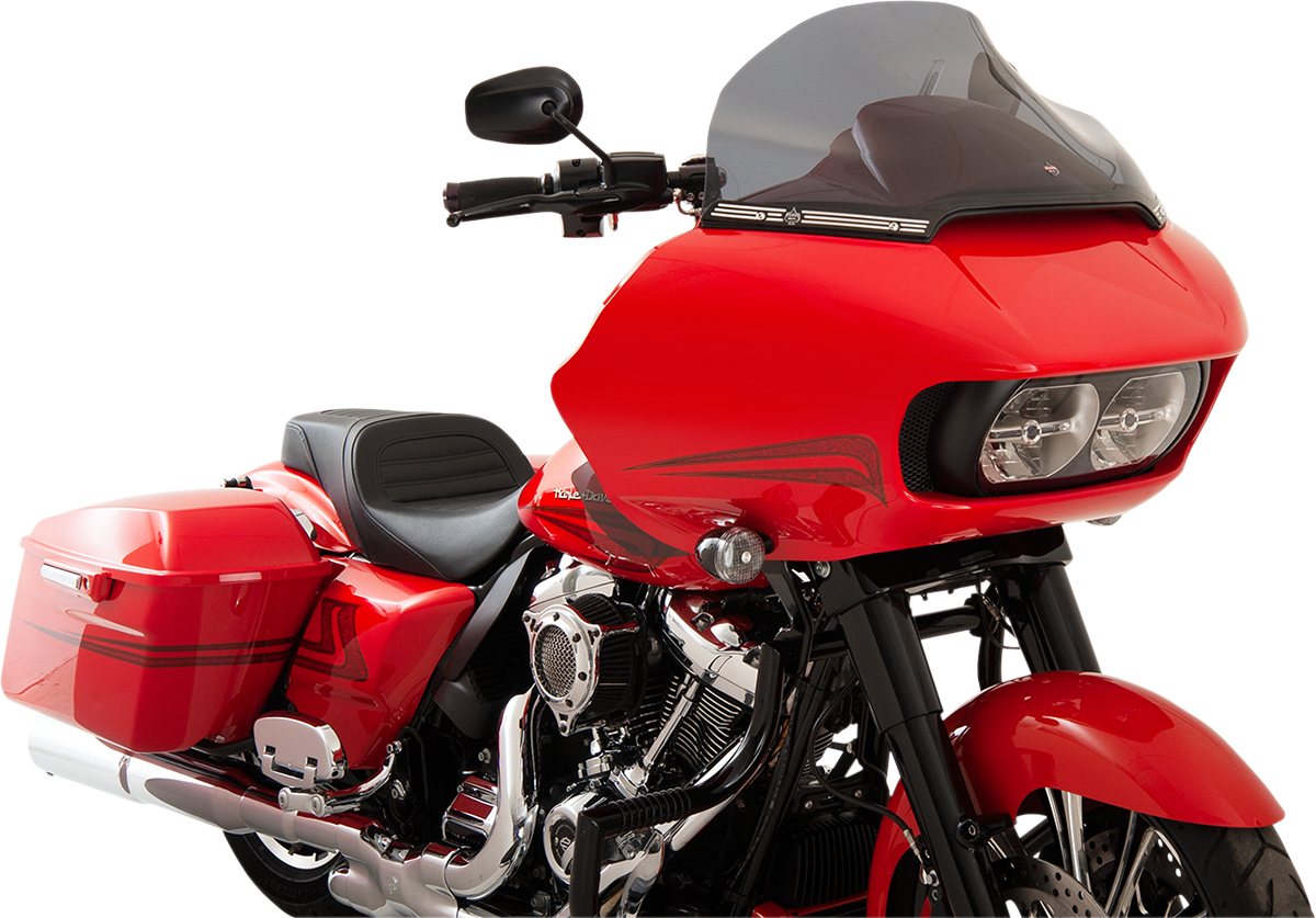 Flare™ Windshield - 14\" - Dark Smoke - FLTR 2015 - 2023