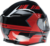 Solaris Snow Helmet - First Tracks - Black/Red - XS