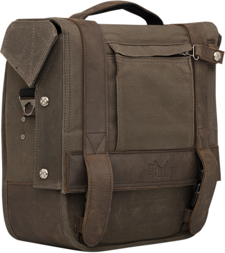 Detachable Saddlebag - Dark Oak