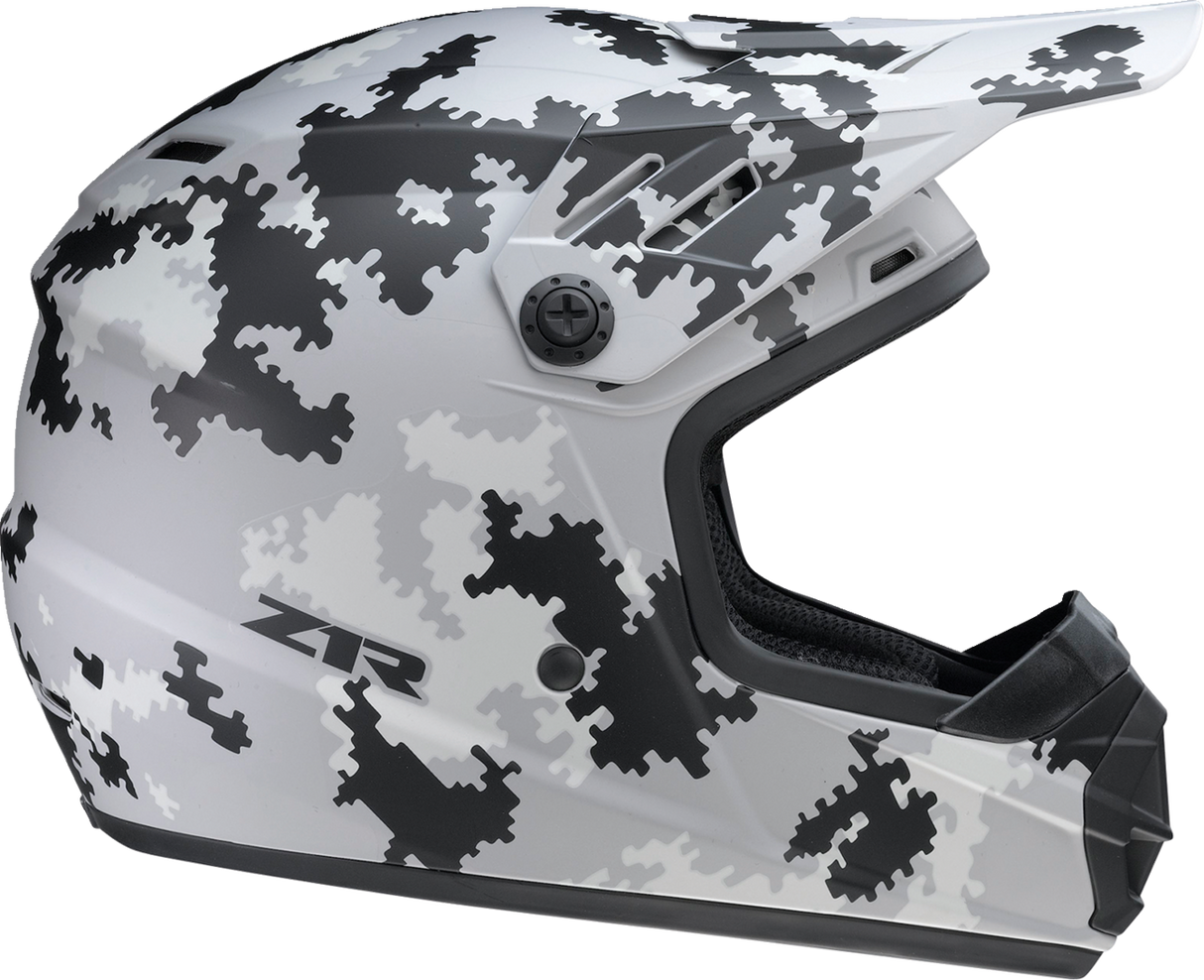 Youth Rise Helmet - Digi Camo - Gray - Medium