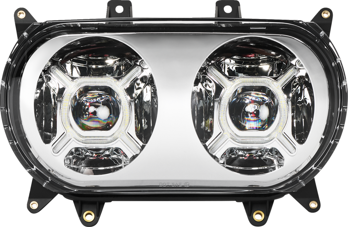 ProGLOW™ Headlight - Chrome - Road Glide 2015 - 2024