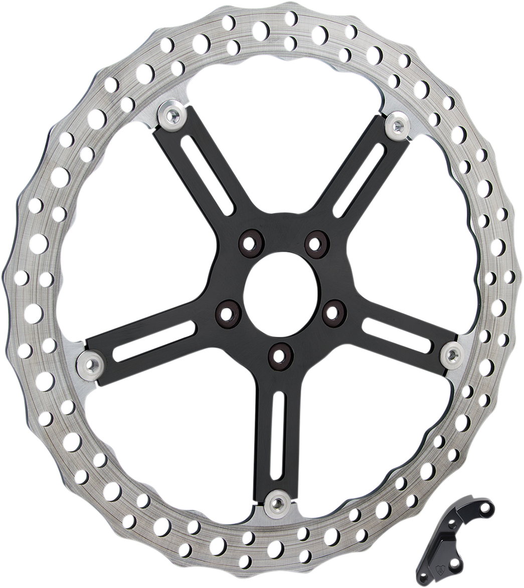 Jagged Brake Rotor - 15\" - Right - Hub-Mount 2006 - 2017