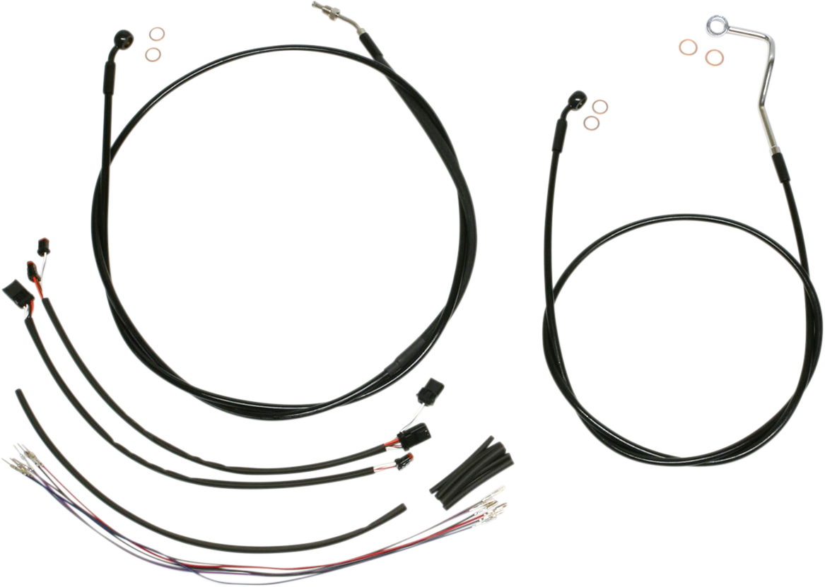 Control Cable Kit - XR - Black 2014 - 2015