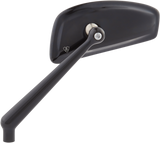 Mirror - Tearchop - Side View - Teardrop - Black - Left