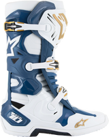 Arlington LE Tech 10 Boots - White/Blue/Gold - US 9