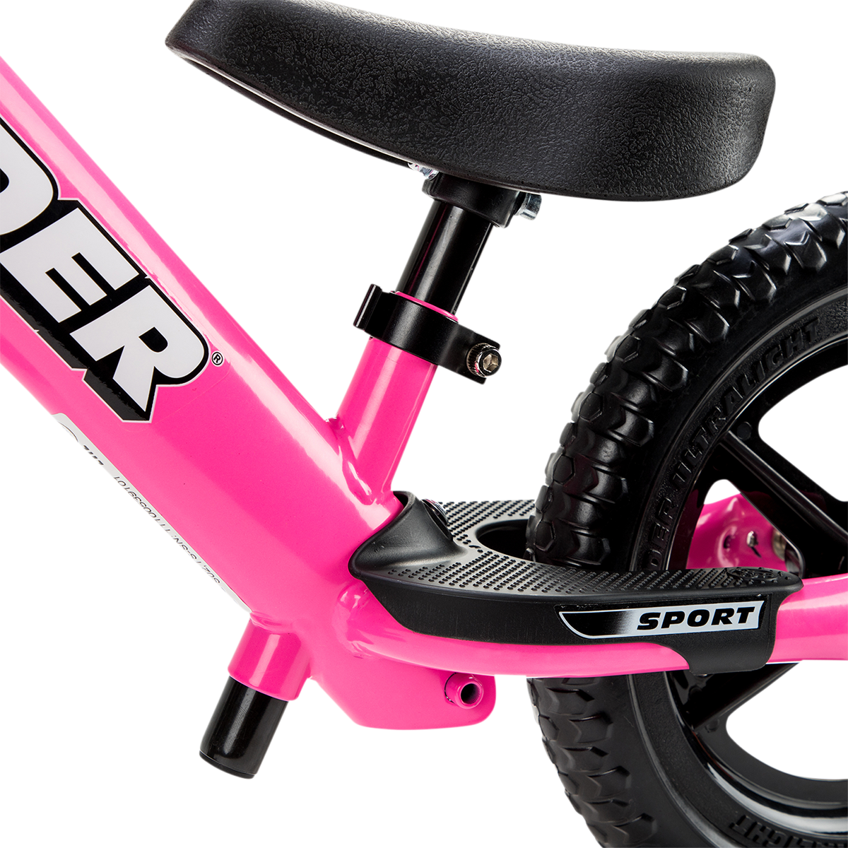 12\" Sport Balance Bike - Pink