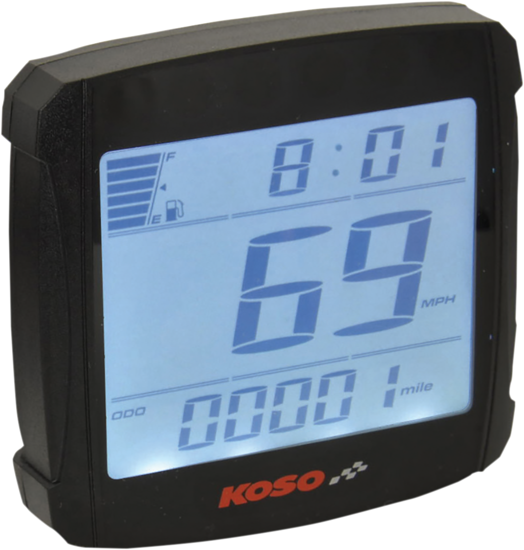 XR-01 Speedometer - 2.94\" L x 3.05\" W x 0.94\" D