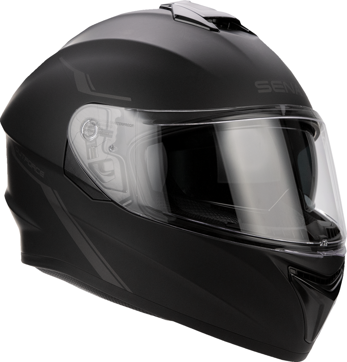 OutForce Helmet - Matte Black - XL