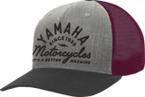 Yamaha Wool Hat - Gray/Maroon